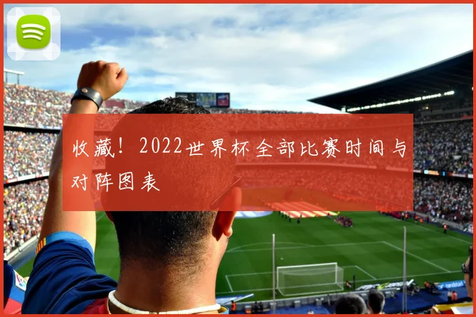 收藏！2022世界杯全部比赛时间与对阵图表